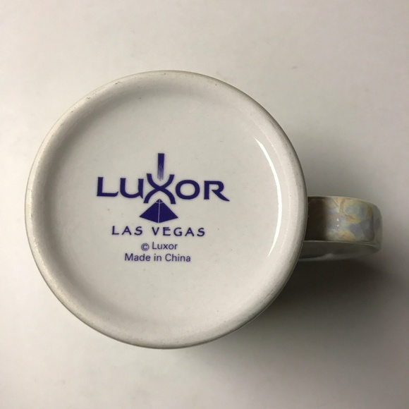 Iridescent Color Coffee Cup LUXOR Casino Las Vegas - Picture 6 of 8